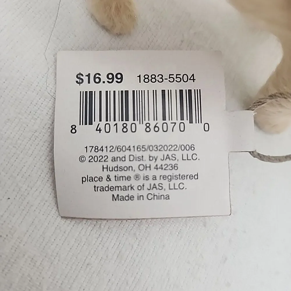 Place & Time pug ornament
